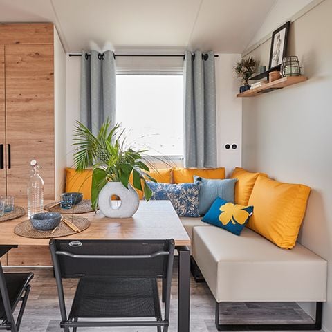 Mobilheim 5 personen - „CONFORT FAMILLE“ mit - 2 Schlafzimmern - Und Klimaanlage
