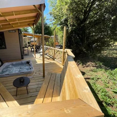 MOBILE HOME 6 people - Premium 4 Rooms 6 People Air-conditioned + TV + Jacuzzi