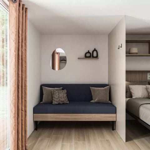 Stacaravan 2 personen - Excellence 2 kamers 2 personen Airconditioning + TV