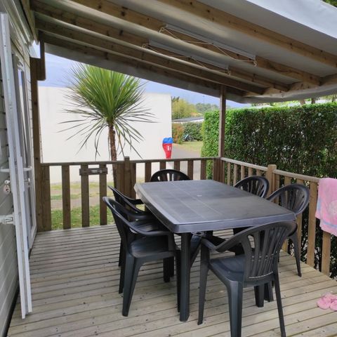 MOBILHOME 8 personas - Mobil-home LE GRAND LARGE - 35m² - 3 habitaciones 1/8 pers