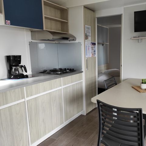 MOBILHOME 8 personas - Mobil-home LE GRAND LARGE - 35m² - 3 habitaciones 1/8 pers