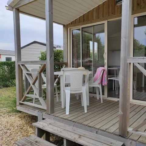 BUNGALOW 4 personnes - Mobil-home GRAIN DE SABLE - 27m² - 2 Chambres 1/4 pers