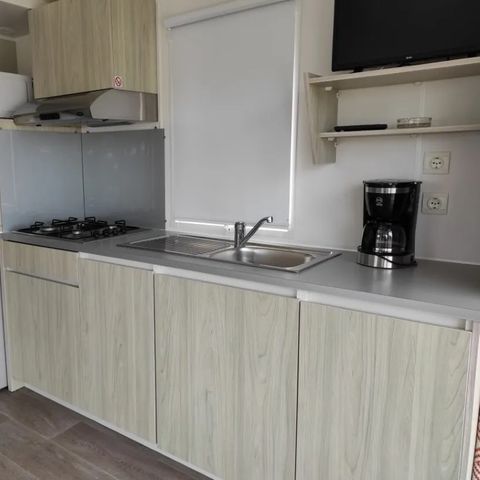 MOBILHOME 4 personas - Mobil-home GRAIN DE SABLE - 27m² - 2 habitaciones 1/4 pers