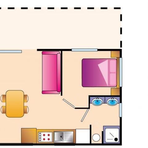 Chalet 6 persons - CHATAIGNIER