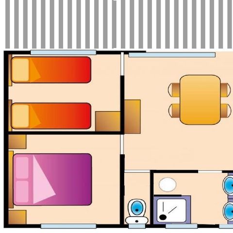 Chalet 4 persons - EPICEA COMFORT WITH AIR CONDITIONING