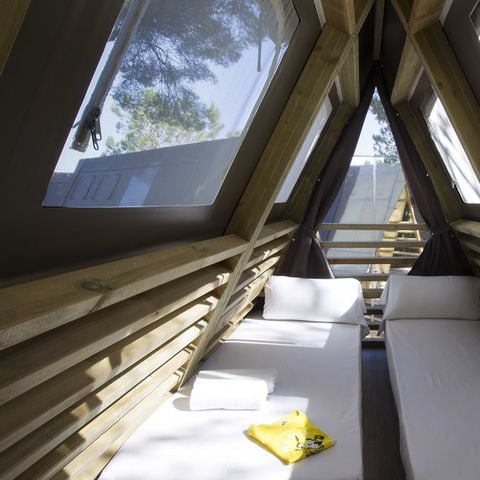 CANVAS AND WOOD TENT 4 people - Glamping Kentia
