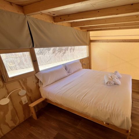TENDA IN TELA E LEGNO 4 persone - Campeggio Kentia