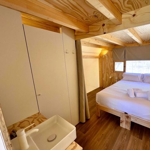 TENDA IN TELA E LEGNO 5 persone - Iris