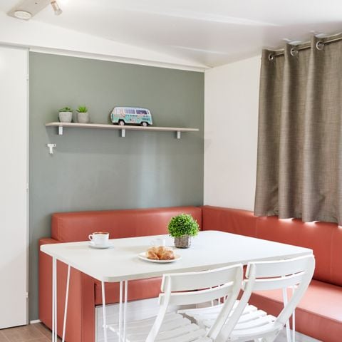 Stacaravan 4 personen - Superieure Bungalow - CLIM - TV - WIFI - Bedlinnenpakket - HANDDOEKEN