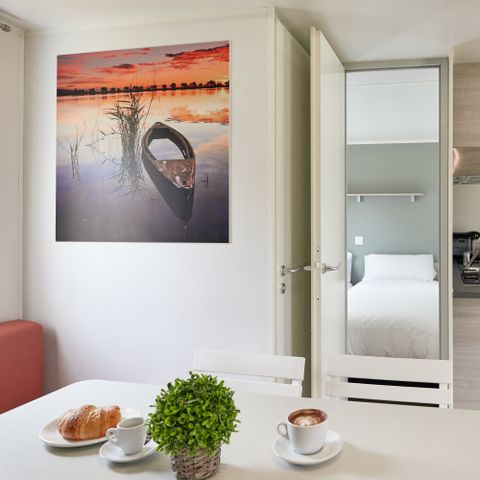 MOBILHOME 4 personnes - Bungalow Supérieur - CLIM - TV - WIFI - DRAPS - SERVIETTES