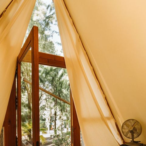 CANVAS AND WOOD TENT 4 people - Glamping