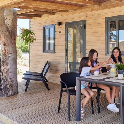 Mobile home 2 persons - Premium Ebre