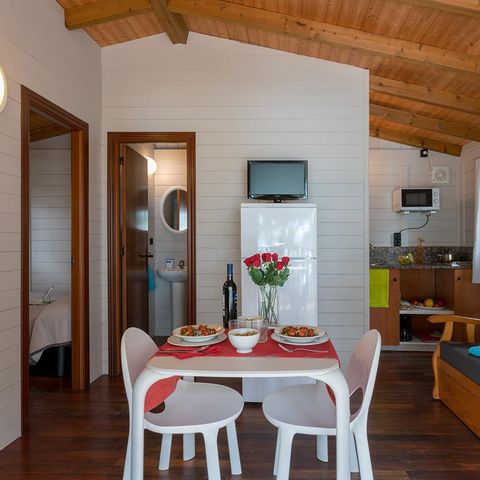 Bungalow 6 personen - 2 Zimmer
