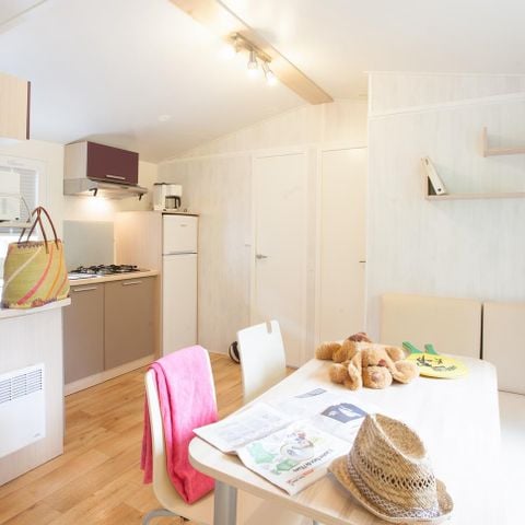 Stacaravan 6 personen - Vakantiehuis AUTOIRE TRIBU - 3 slaapkamers