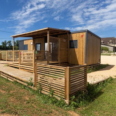 MOBILHOME 4 personnes - Cottage Terrasses du Causse - Accès PMR