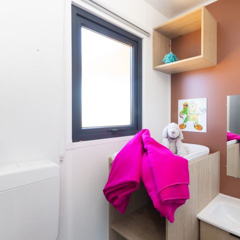 Mobile home 6 persons - Cottage Le P'tit Quercynois (Arrival Sunday) - 3 bedrooms - 2 bathrooms