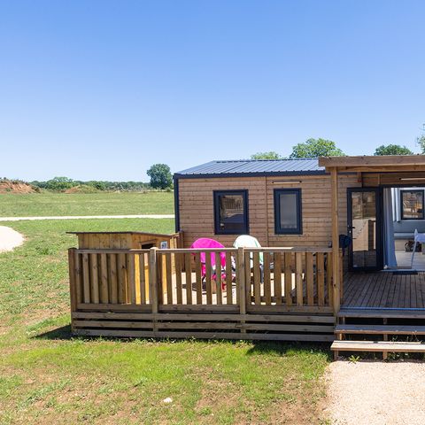 Mobilheim 6 Personen - Cottage Le P'tit Quercynois (Ankunft Sonntag) - 3 Schlafzimmer - 2 Bäder