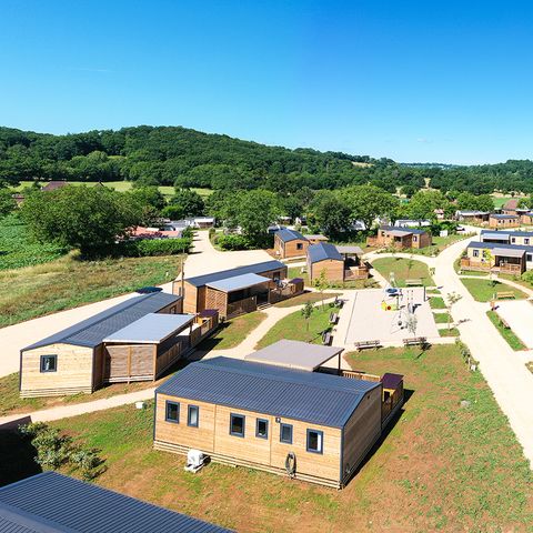 Mobile home 4 persons - Cottage Les P'tit Quercynois (Arrival Saturday) - 2 bedrooms - 2 bathrooms