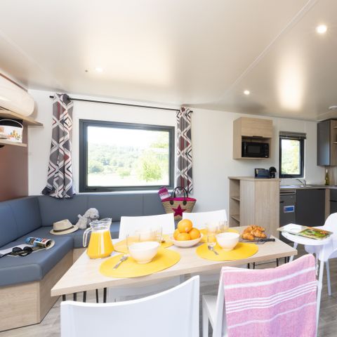 Mobilheim 4 Personen - Cottage Les P'tit Quercynois (Ankunft Samstag) - 2 Zimmer - 2 Bäder