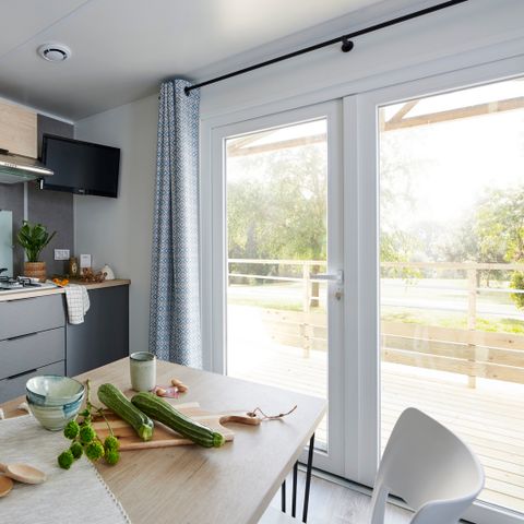 Mobile home 4 persons - Cottage Les Étoiles Occitanes (Arrival Saturday)