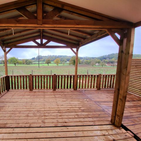 Mobile home 4 persons - Cottage Les Étoiles Occitanes (Arrival Sunday)