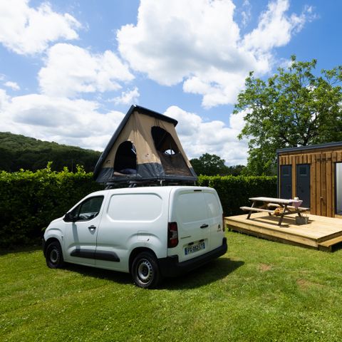 PLOT - PREMIUM 140 m² with private individual sanitary - Arrival Saturday 2/6 pers