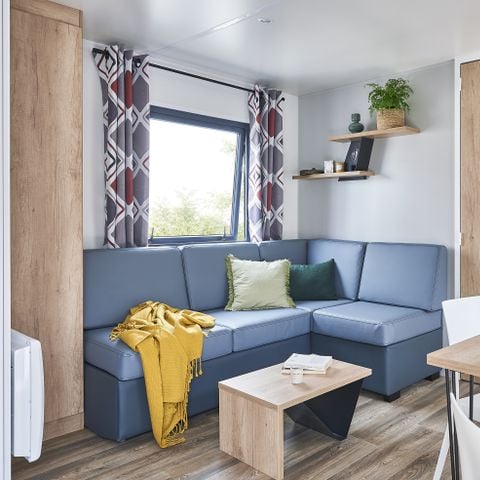 Mobilheim 10 Personen - Cottage Premium "Route de la noix" 5 Schlafz. - TV - KLIMAANLAGE - LV - 3 BÄDER