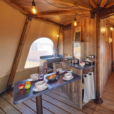 Unique 4 persons - Tipi Insolite Premium Cochise 2 bdrm. - BATHROOM