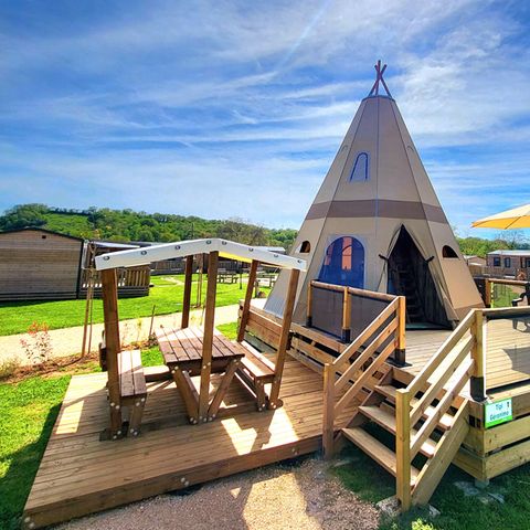 Unique 4 persons - Tipi Insolite Premium Cochise 2 bdrm. - BATHROOM