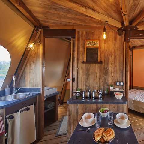 Unique 4 persons - Tipi Insolite Premium Cochise 2 bdrm. - BATHROOM