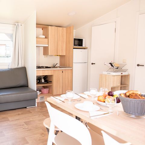 Stacaravan 6 personen - 3 slaapkamers 6 personen