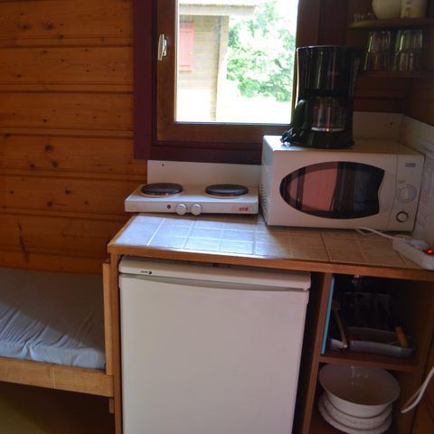 Chalet 2 persons - Mini-chalet Anaïs (without sanitary facilities)
