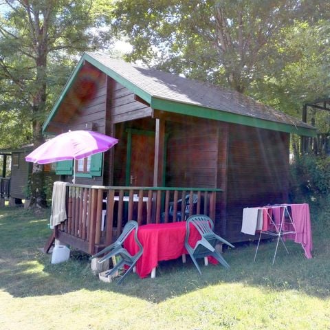 Chalet 2 persons - Mini-chalet Anaïs (without sanitary facilities)