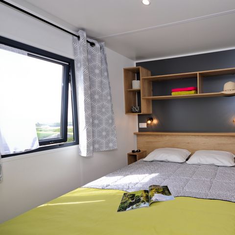 MOBILHOME 6 personas - Casa R 37m² (3 dormitorios 2 baños) Terraza Vista al mar