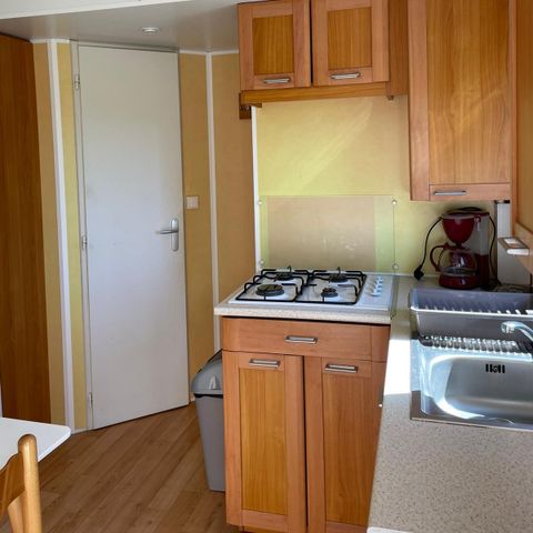Stacaravan 4 personen - M-Home Trigano 25m² (2 CH) Terras