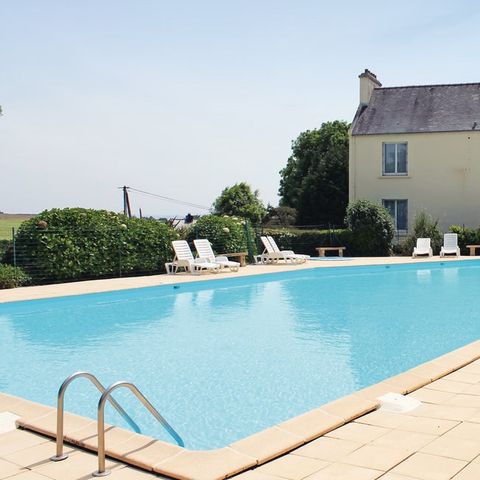 FERIENHAUS 9 Personen - Avel Mor (4 CH) mit Pool, 600m vom Strand entfernt