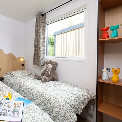 Mobile home 4 persons - Privilège 2bed - TV - 27m²- sea view