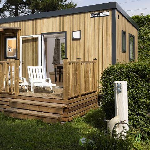 Mobile home 4 persons - Privilège 2bed - TV - 27m²- sea view