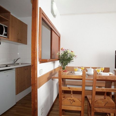 Appartement 5 personen - 2 kamers 4/5 pers.