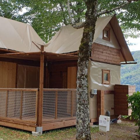 Lodge 4 personen - CONFORT - AVENTURE - 2 slaapkamers - 4/5pers - 25m2