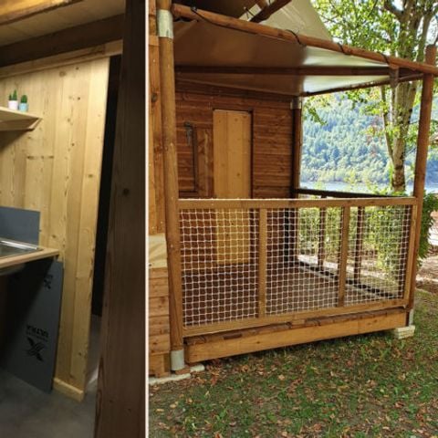 Lodge 4 personnes - CONFORT - AVENTURE - 2 chambres - 4/5pers - 25m2