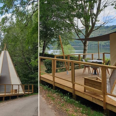 Insolite 5 personnes - TIPI HOME 3ch 5pers - sans sanitaire - 34m2