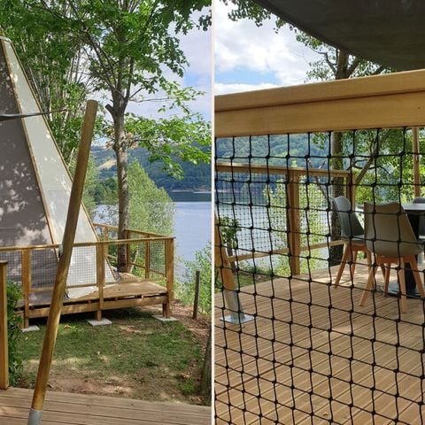 Insolite 5 personnes - TIPI HOME 3ch 5pers - sans sanitaire - 34m2