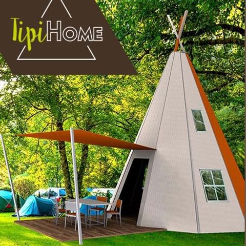 Uniek 5 personen - TIPI HOME 3bed 5pers - zonder badkamer - 34m2