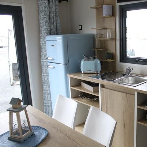 MOBILHOME 5 personas - CABANE GLAMPING 2ch - 5 pers - sin sanitario - 22m2