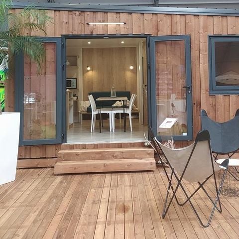 Mobilheim 5 personen - CABANE GLAMPING 2Zi - 5Pers - ohne Sanitäranlagen - 22m2