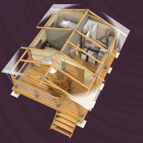 ALBERGUE 5 personas - LODGE CONFORT CARLADES 2bed 4/5pers - 32m2