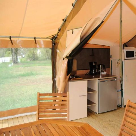 Safarizelt 5 personen - Lodge Victoria 3 Zimmer 5 Personen Ohne Sanitäranlagen
