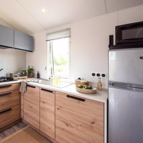 MOBILHOME 4 personas - Confort+ 3 Habitaciones 4 Personas Aire acondicionado + TV