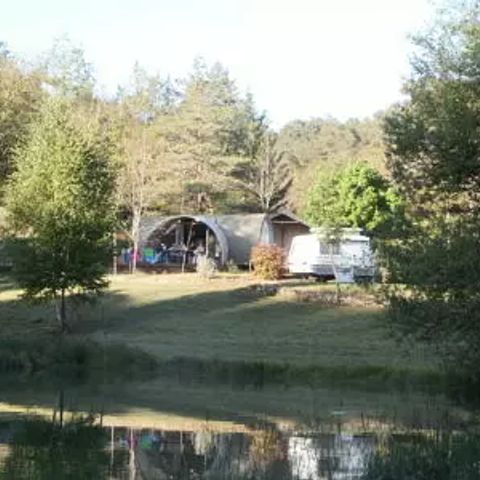 Canvas and wooden tent 4 persons - Coco Sweet 3 Rooms 4 People Without Sanitary